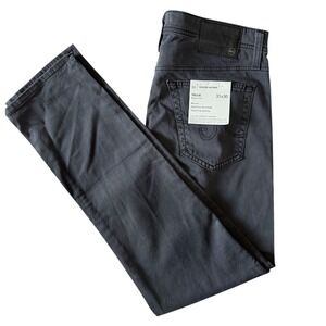 AG Jeans Mens 31x30 Dark Gray Sueded Sateen Tellis Modern Slim Fit Jeans NWT
